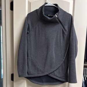 Athleta side zip sweatshirt XS
